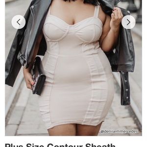 Forever 21 plus- Contour Sheath Dress